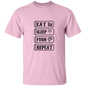 Eat Sleep Fish Repeat Shirt - Dad Shirt, Husband Gift, Father's Day Gift, Gift for him, Gift for Father, Valentine Gift Dad, Dad Gift, Christmas Gift