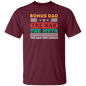 Bonus Dad The Man The Myth Shirt - Dad Shirt, Husband Gift, Father's Day Gift, Gift for him, Gift for Father, Dad Gift, Christmas Gift, Dad, Father, Father-in-Law, Bonus Dad
