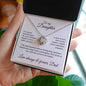 To my Daughter - Love always & forever, Dad - Love Knot Necklace