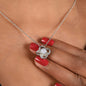To my Daughter - Love always & forever, Dad - Love Knot Necklace