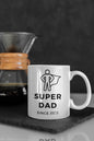 Super Dad, Thanks - Personalized Mug - Birthday, Father's Day Gift For Stepdad, Bonus Dad, Dad, Stepfather