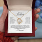 To my Soulmate - I love you - Forever Love Necklace