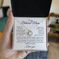 To my Beloved Mom - Love Knot Necklace