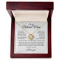To my Beloved Mom - Love Knot Necklace