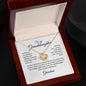 To my Granddaughter - Grandma - Love Knot Necklace