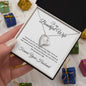 To my Beautiful Wife - Forever Your Husband - Forever Love Necklace