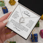 To my Soulmate - I love you - Forever Love Necklace