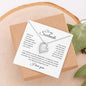 To my Soulmate - I love you - Forever Love Necklace