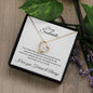 To my Soulmate - I love you forever and always - Forever Love Necklace