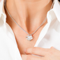 To my Beautiful Mom - Forever your Daughter, I love you - Love Knot Necklace
